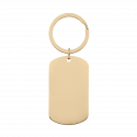 Porte-clés Plaque Militaire Gravé Personnalisé avec Dessin