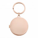 Porte-clés Photo Luxe Médaillon Rond Personnalisé Porte-clés Photo Luxe Médaillon Rond Personnalisé