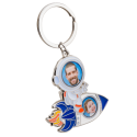 Sleutelhanger Astronaut met Gepersonaliseerd Gezicht Sleutelhanger Astronaut met Gepersonaliseerd Gezicht
