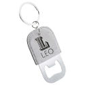 Gepersonaliseerde leren Flesopener Sleutelhanger met Gegraveerde Naam, Cadeau voor Hem